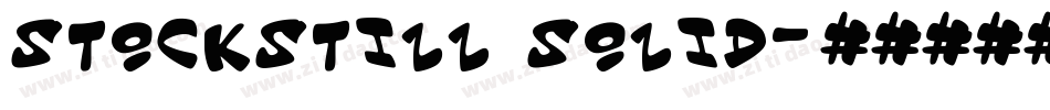 Stockstill Solid字体转换